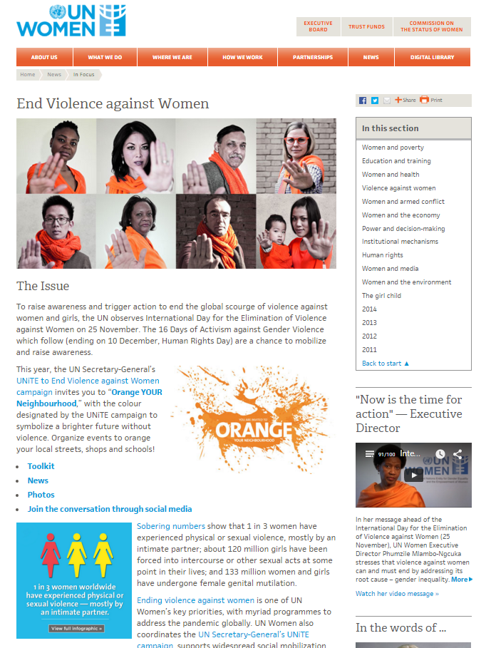 End violence against women editorial package 2014 page 1