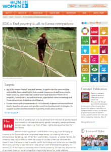 Women and the SDGs package 2015 - SDG1 -p.1
