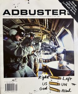 Adbusters cover March-April 2004