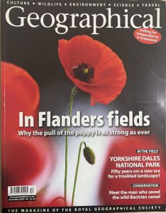 Geographical UK cover December 2004 - red poppies